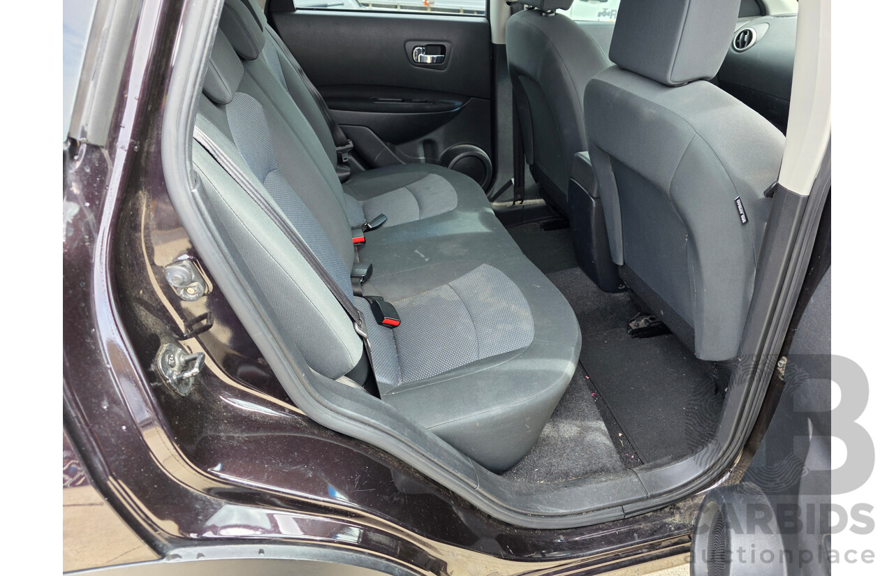 3/2012 Nissan Dualis ST (4x2) J10 SERIES 3 4d Wagon Black 2.0L