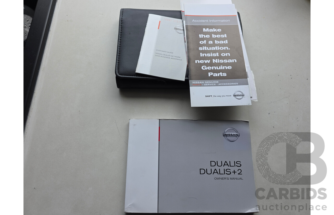 3/2012 Nissan Dualis ST (4x2) J10 SERIES 3 4d Wagon Black 2.0L