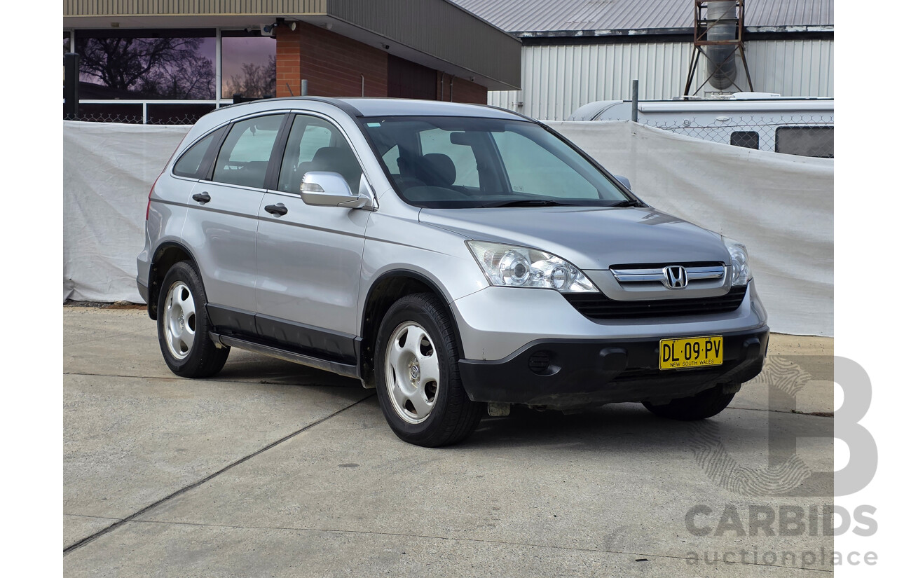 8/2007 Honda CRV (4x4) MY07 4d Wagon Silver 2.4L
