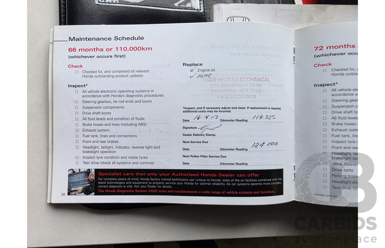 8/2007 Honda CRV (4x4) MY07 4d Wagon Silver 2.4L