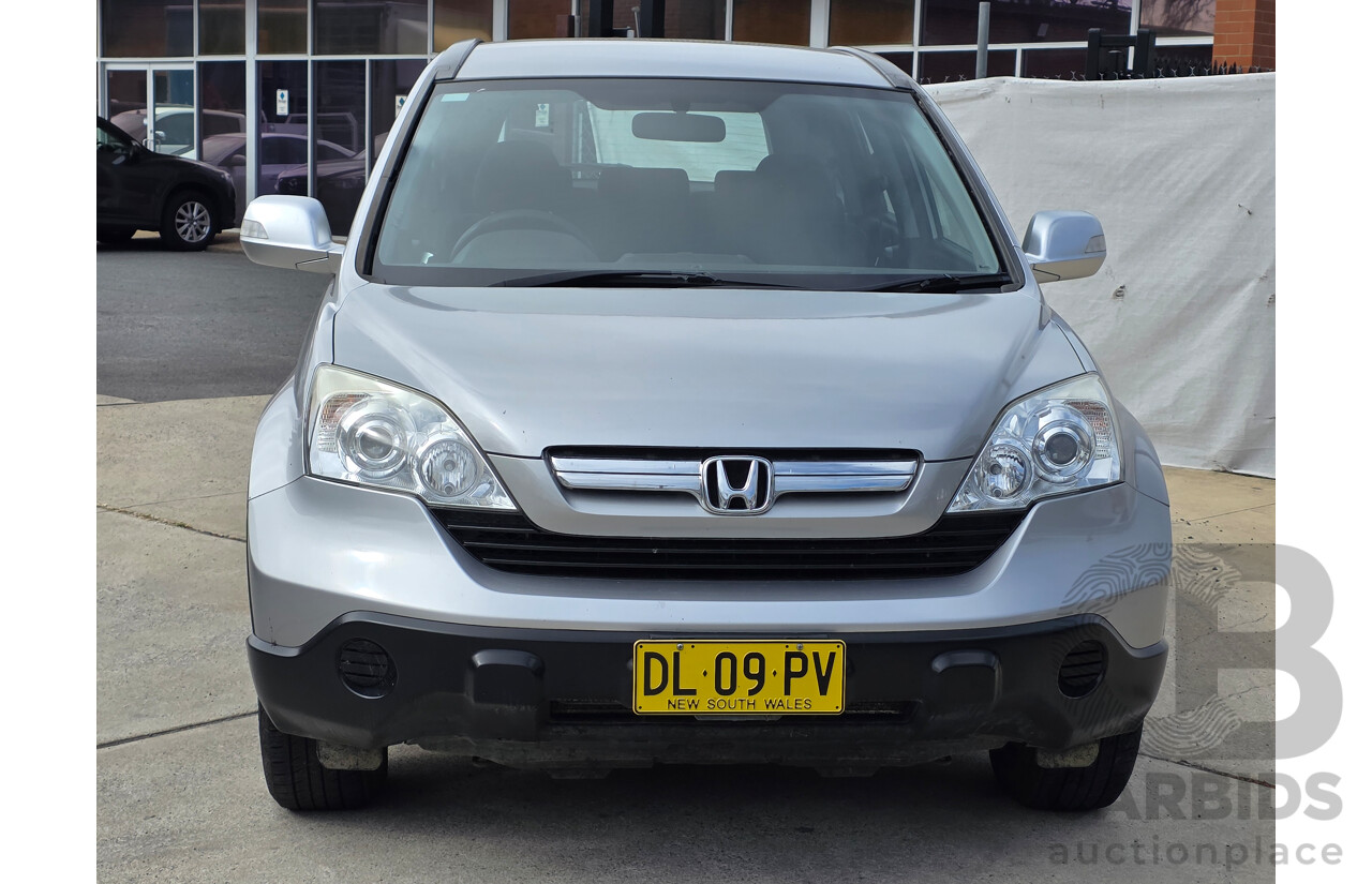 8/2007 Honda CRV (4x4) MY07 4d Wagon Silver 2.4L