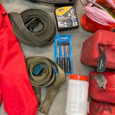 Pallet of Tools / Building Material/ Rope and More