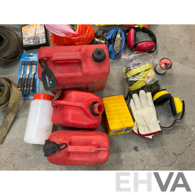 Pallet of Tools / Building Material/ Rope and More