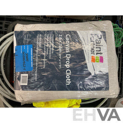 Pallet of Tools / Building Material/ Rope and More