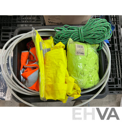 Pallet of Tools / Building Material/ Rope and More
