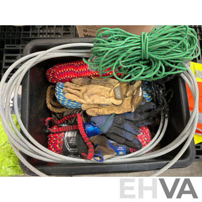Pallet of Tools / Building Material/ Rope and More