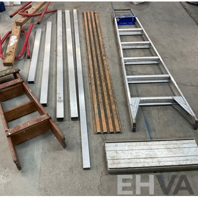 Pallet of Tools / Building Material/ Rope and More