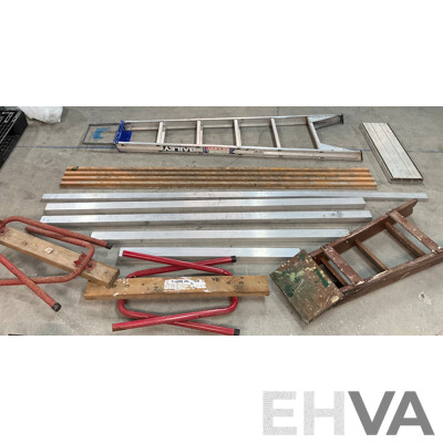 Pallet of Tools / Building Material/ Rope and More