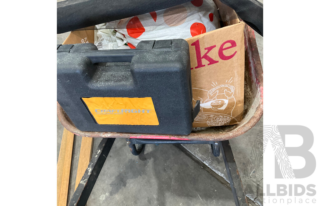 Pallet of Tools / Building Material/ Rope and More