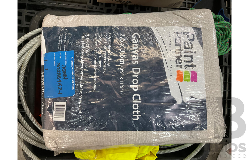 Pallet of Tools / Building Material/ Rope and More