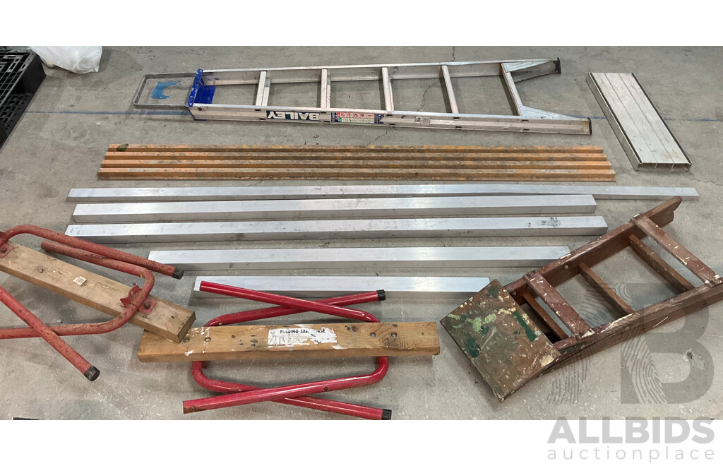 Pallet of Tools / Building Material/ Rope and More