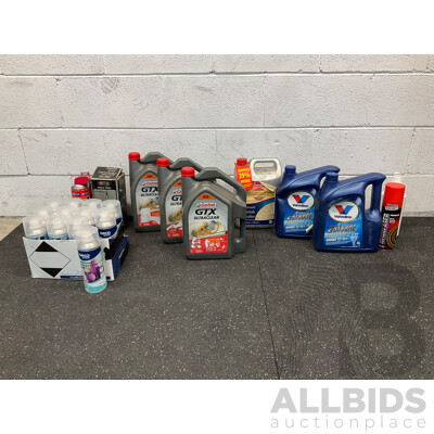 Vintage Heavy Duty HyDraulic Jack & DECO Transparent Protection Spray &  Assored  Engine Oil , WD40 and More