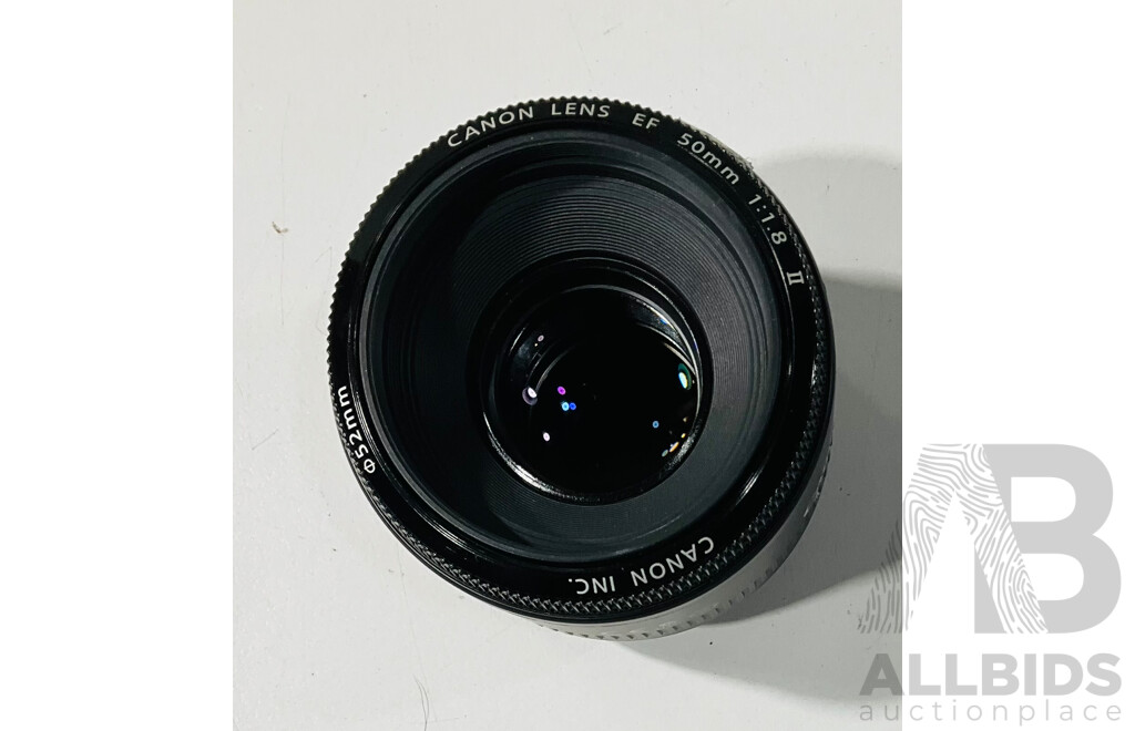 Collection Canon EF Lenses Including Zoom and More