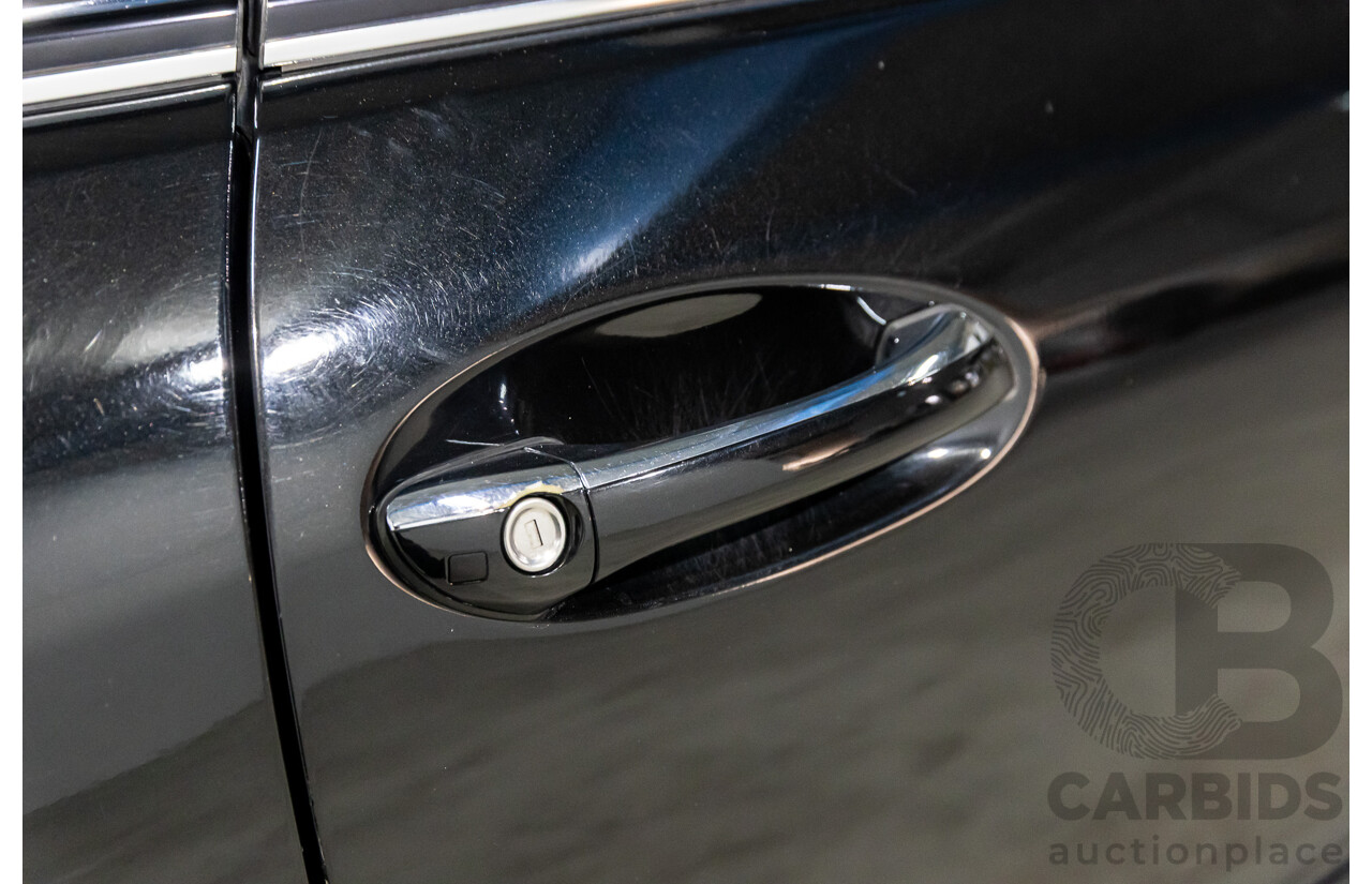 9/2005 Mercedes-Benz CLK350 Elegance C209 MY06 2d Cabriolet Obsidian Black Metallic V6 3.5L