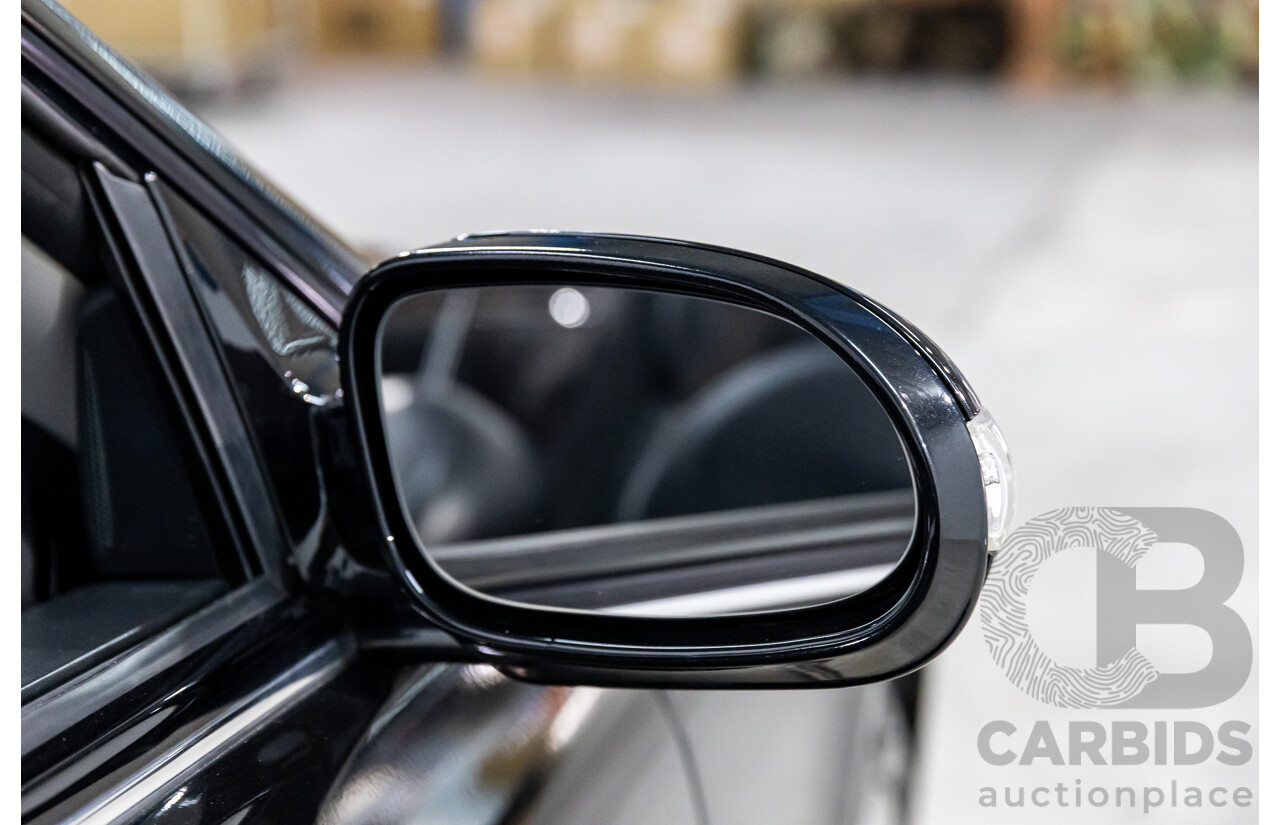 9/2005 Mercedes-Benz CLK350 Elegance C209 MY06 2d Cabriolet Obsidian Black Metallic V6 3.5L