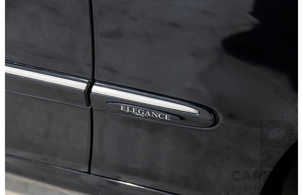 9/2005 Mercedes-Benz CLK350 Elegance C209 MY06 2d Cabriolet Obsidian Black Metallic V6 3.5L