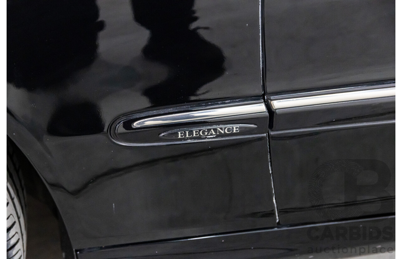 9/2005 Mercedes-Benz CLK350 Elegance C209 MY06 2d Cabriolet Obsidian Black Metallic V6 3.5L