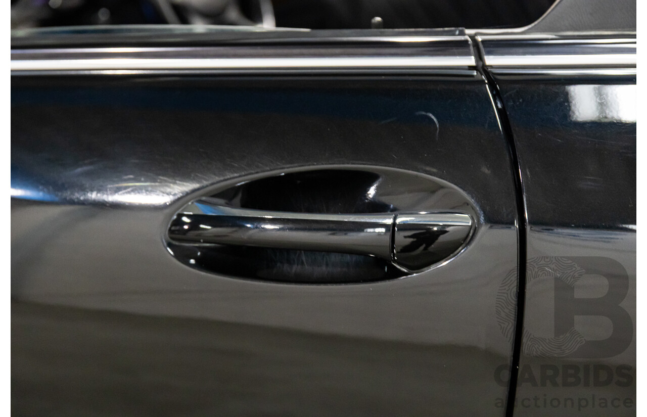 9/2005 Mercedes-Benz CLK350 Elegance C209 MY06 2d Cabriolet Obsidian Black Metallic V6 3.5L