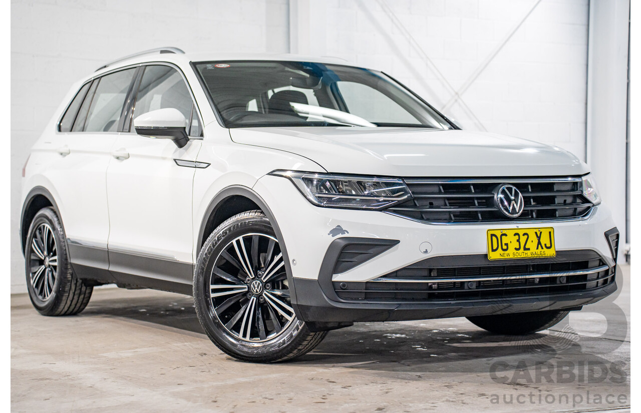 5/2023 Volkswagen Tiguan 110TSI Life (FWD) AX MY23 Update 4d Wagon Pure White Turbo 1.4L