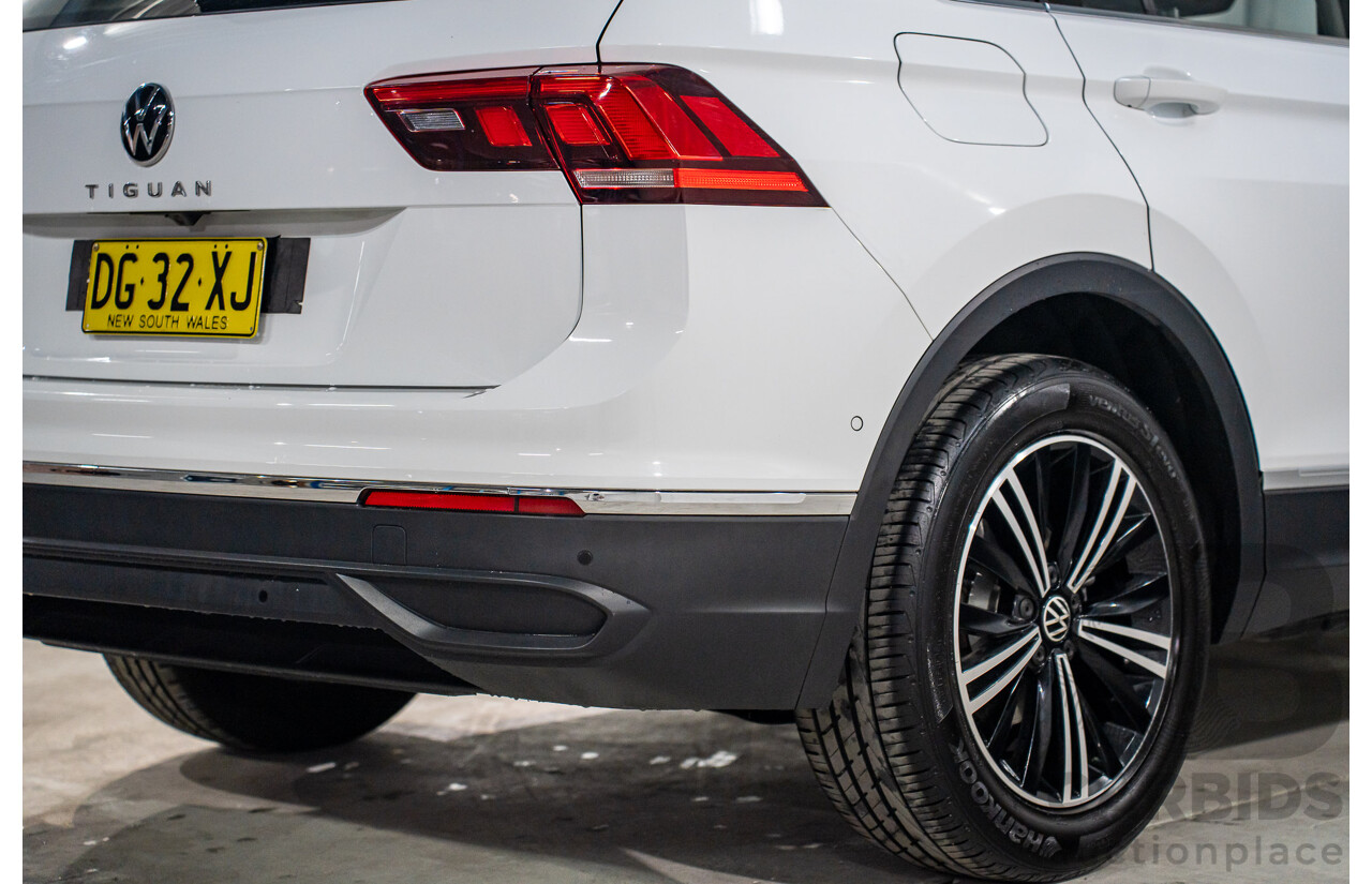 5/2023 Volkswagen Tiguan 110TSI Life (FWD) AX MY23 Update 4d Wagon Pure White Turbo 1.4L