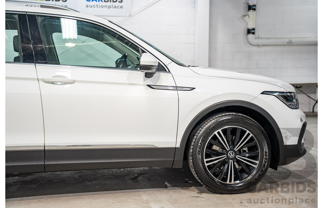 5/2023 Volkswagen Tiguan 110TSI Life (FWD) AX MY23 Update 4d Wagon Pure White Turbo 1.4L