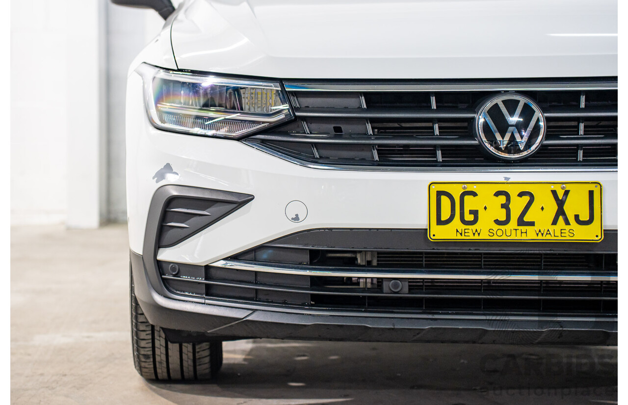 5/2023 Volkswagen Tiguan 110TSI Life (FWD) AX MY23 Update 4d Wagon Pure White Turbo 1.4L