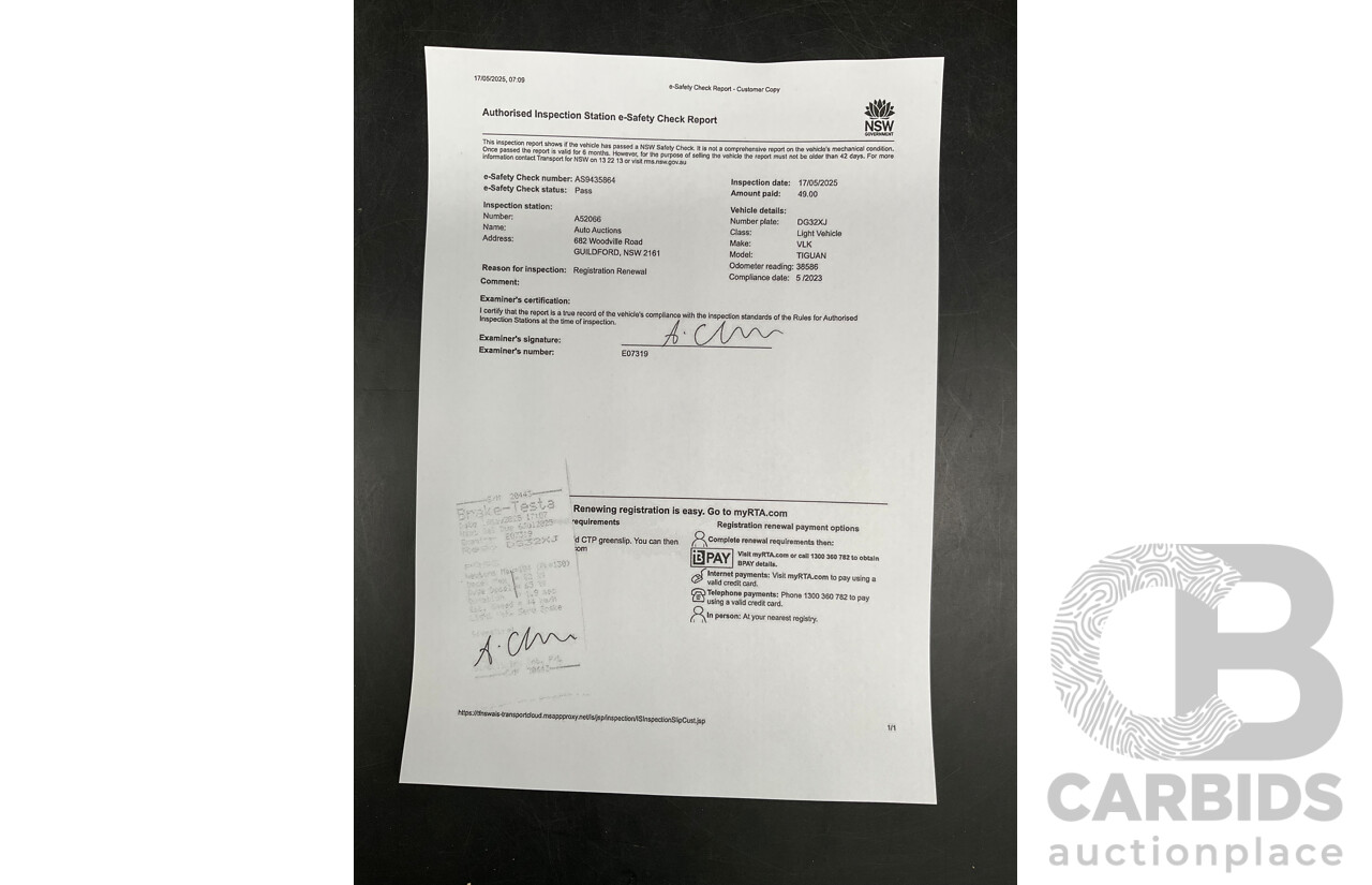 5/2023 Volkswagen Tiguan 110TSI Life (FWD) AX MY23 Update 4d Wagon Pure White Turbo 1.4L