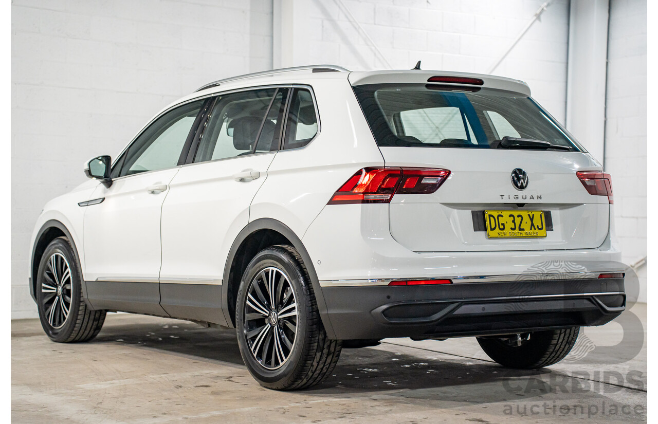 5/2023 Volkswagen Tiguan 110TSI Life (FWD) AX MY23 Update 4d Wagon Pure White Turbo 1.4L