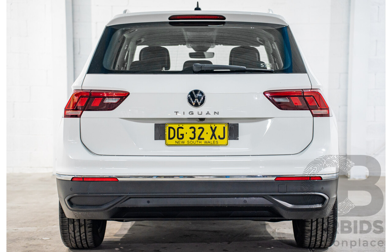 5/2023 Volkswagen Tiguan 110TSI Life (FWD) AX MY23 Update 4d Wagon Pure White Turbo 1.4L