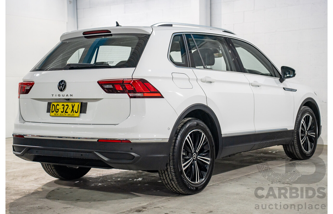 5/2023 Volkswagen Tiguan 110TSI Life (FWD) AX MY23 Update 4d Wagon Pure White Turbo 1.4L