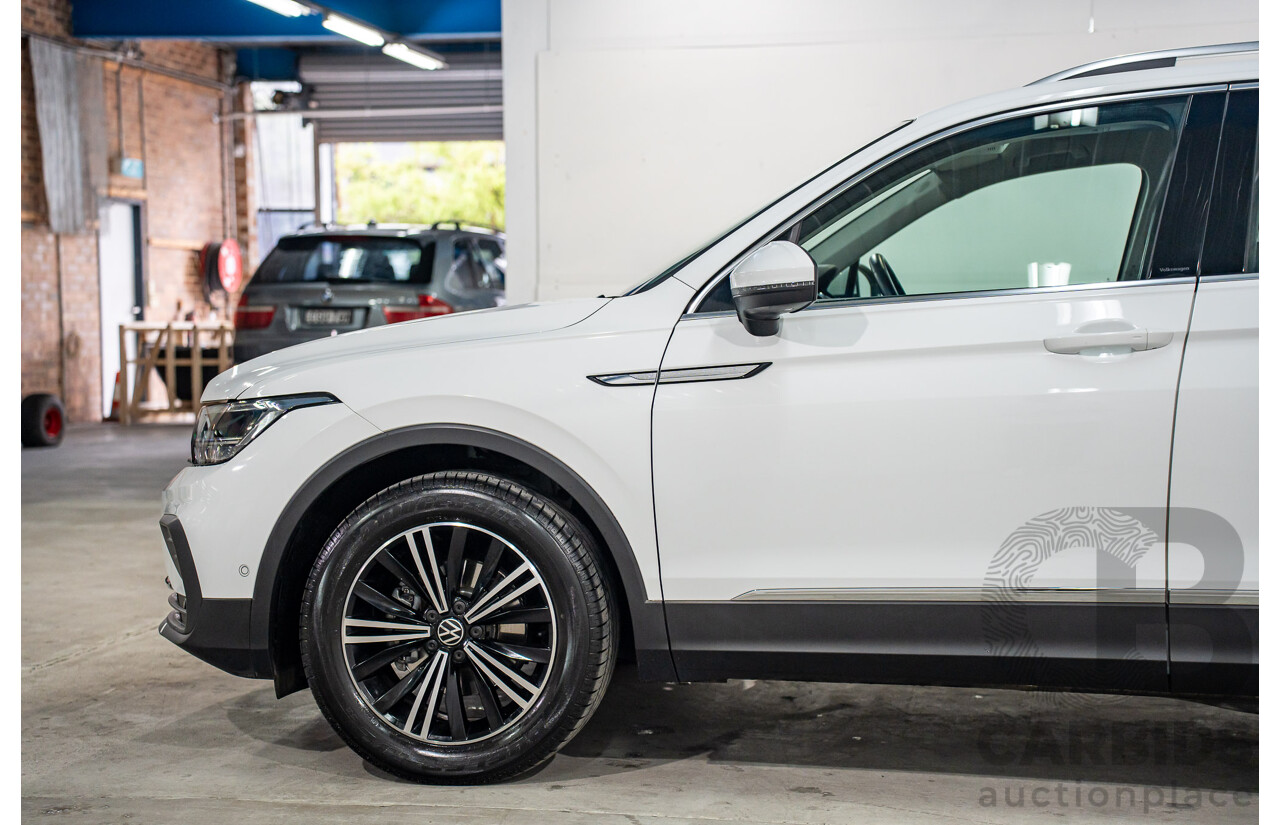 5/2023 Volkswagen Tiguan 110TSI Life (FWD) AX MY23 Update 4d Wagon Pure White Turbo 1.4L
