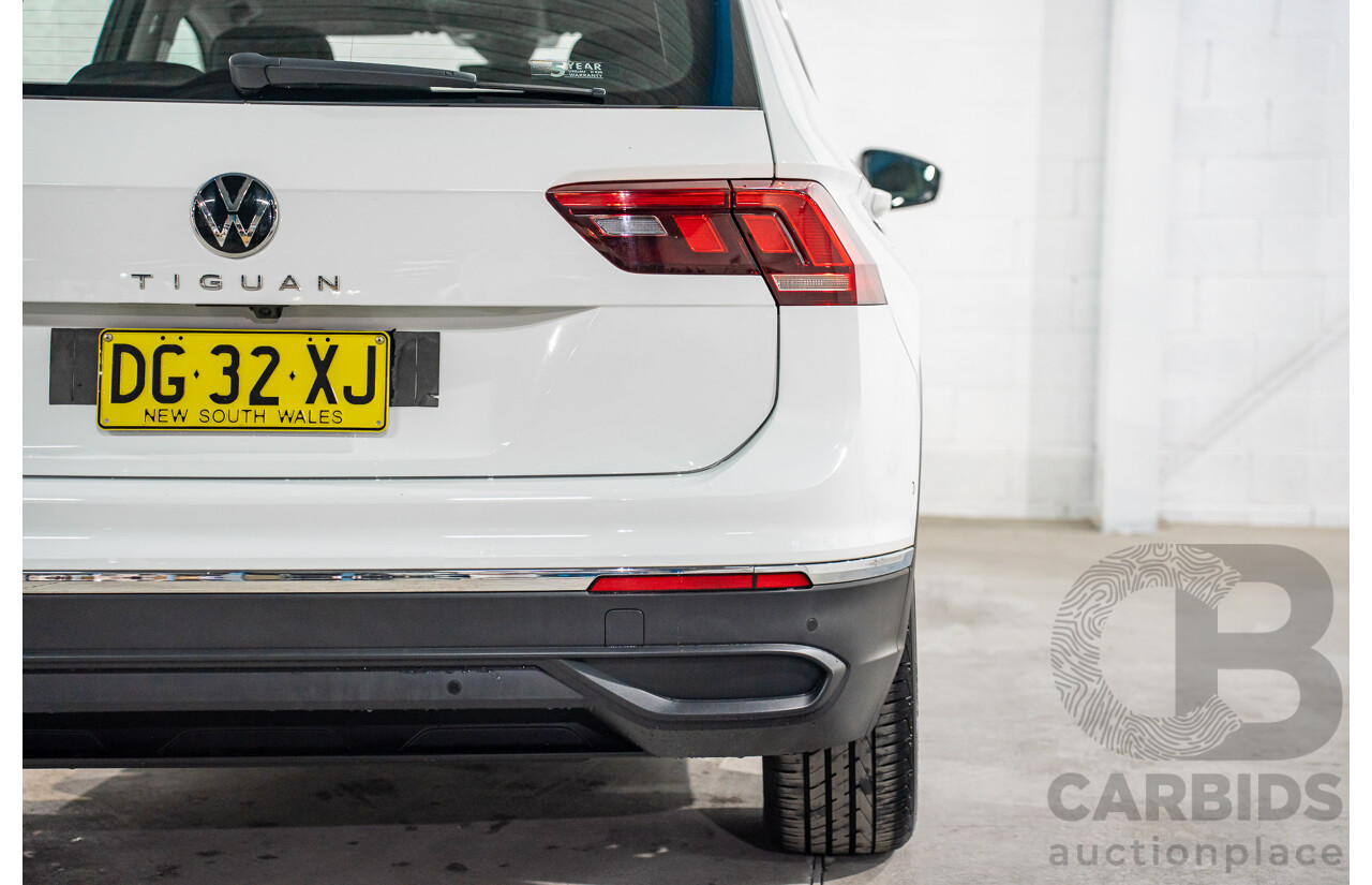 5/2023 Volkswagen Tiguan 110TSI Life (FWD) AX MY23 Update 4d Wagon Pure White Turbo 1.4L