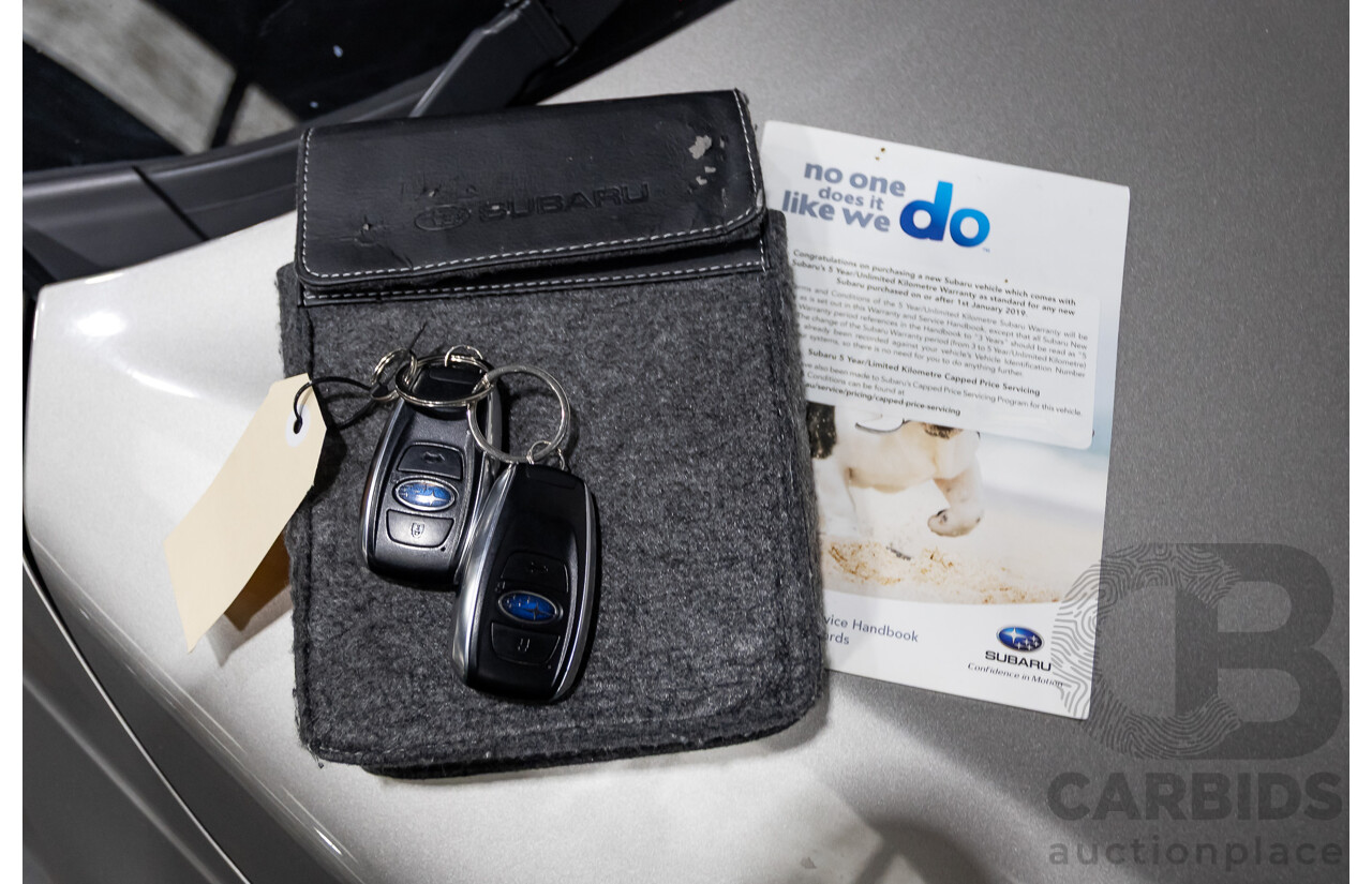04/2019 Subaru Outback 2.5i Premium (AWD) MY19 4d Wagon Tungsten Metallic 2.5L