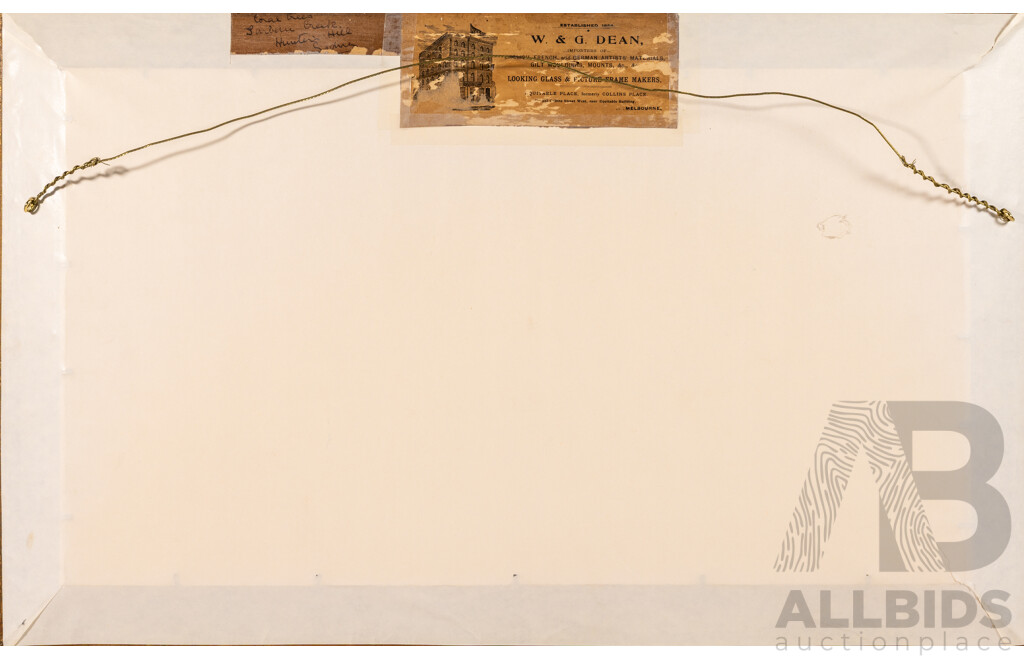 Amy Vale, (Late 19th/Early-Mid 20th Century, Australian, 1874-1951), Coral Trees (early 1900s), Original Antique Watercolour, 41.5 X 66 Cm (frame)