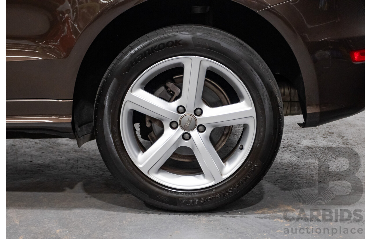 4/2014 Audi Q5 2.0 TDI Quattro 8R (AWD) MY14 4d Wagon Teak Brown Metallic Turbo Diesel 2.0L