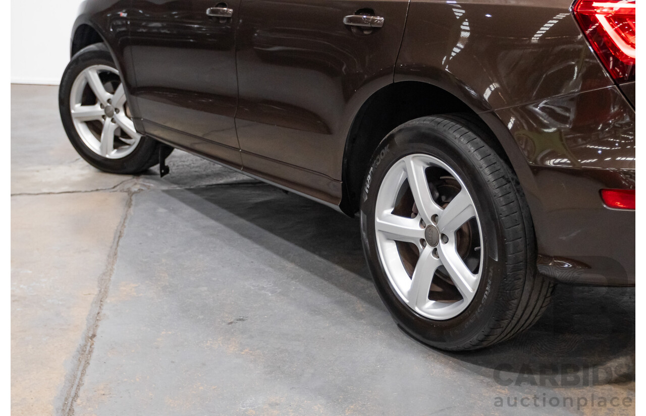 4/2014 Audi Q5 2.0 TDI Quattro 8R (AWD) MY14 4d Wagon Teak Brown Metallic Turbo Diesel 2.0L
