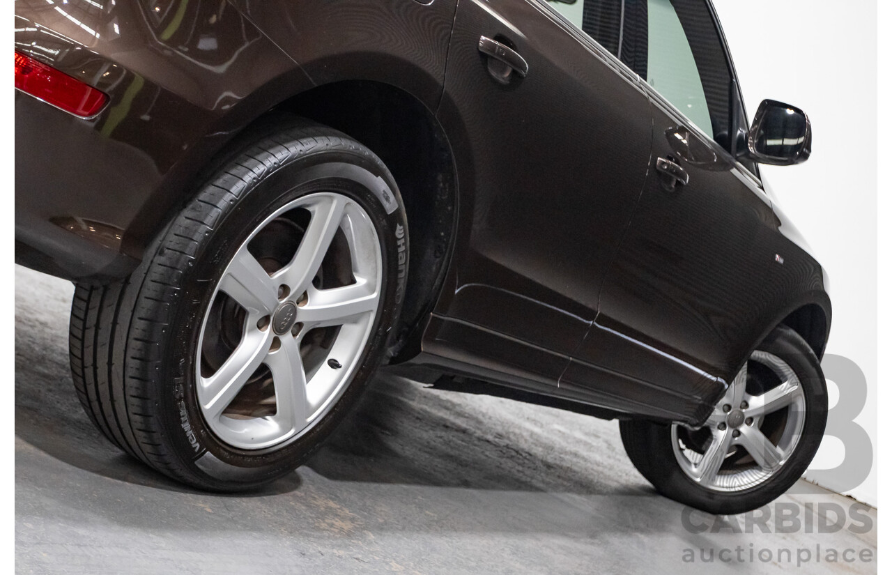 4/2014 Audi Q5 2.0 TDI Quattro 8R (AWD) MY14 4d Wagon Teak Brown Metallic Turbo Diesel 2.0L