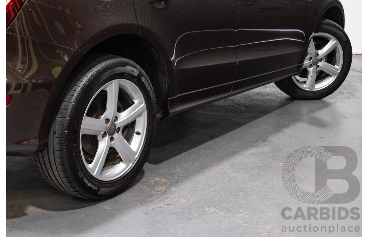 4/2014 Audi Q5 2.0 TDI Quattro 8R (AWD) MY14 4d Wagon Teak Brown Metallic Turbo Diesel 2.0L