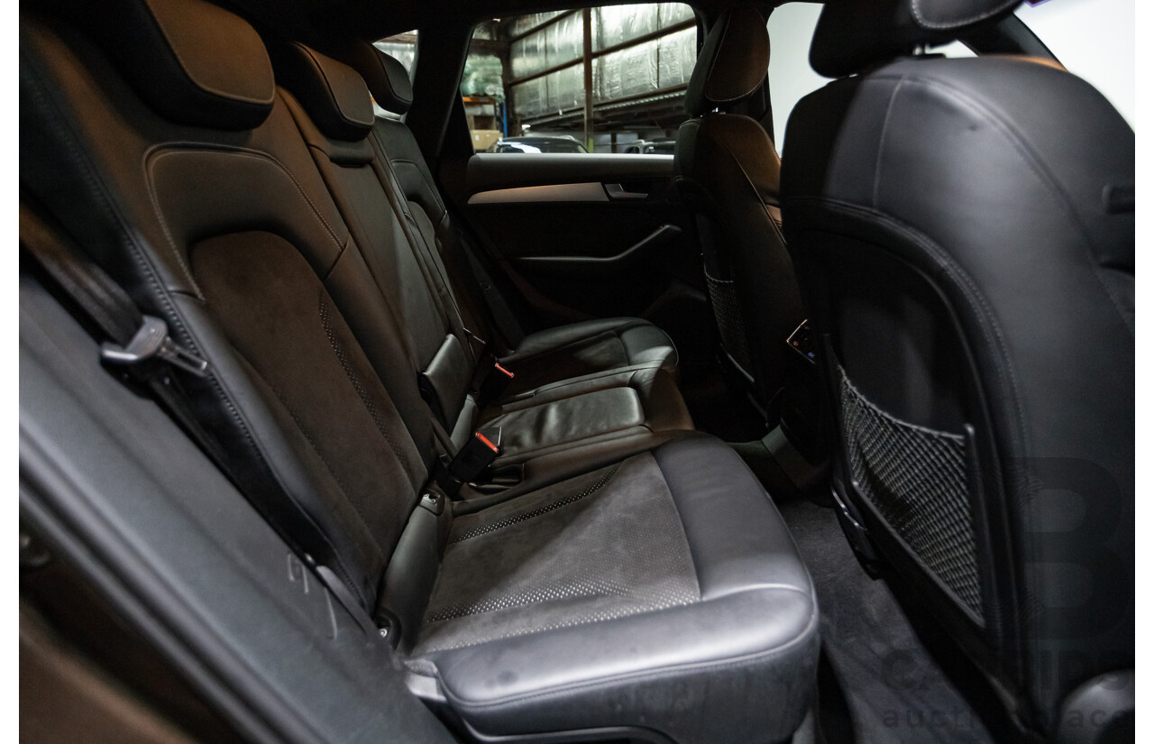 4/2014 Audi Q5 2.0 TDI Quattro 8R (AWD) MY14 4d Wagon Teak Brown Metallic Turbo Diesel 2.0L