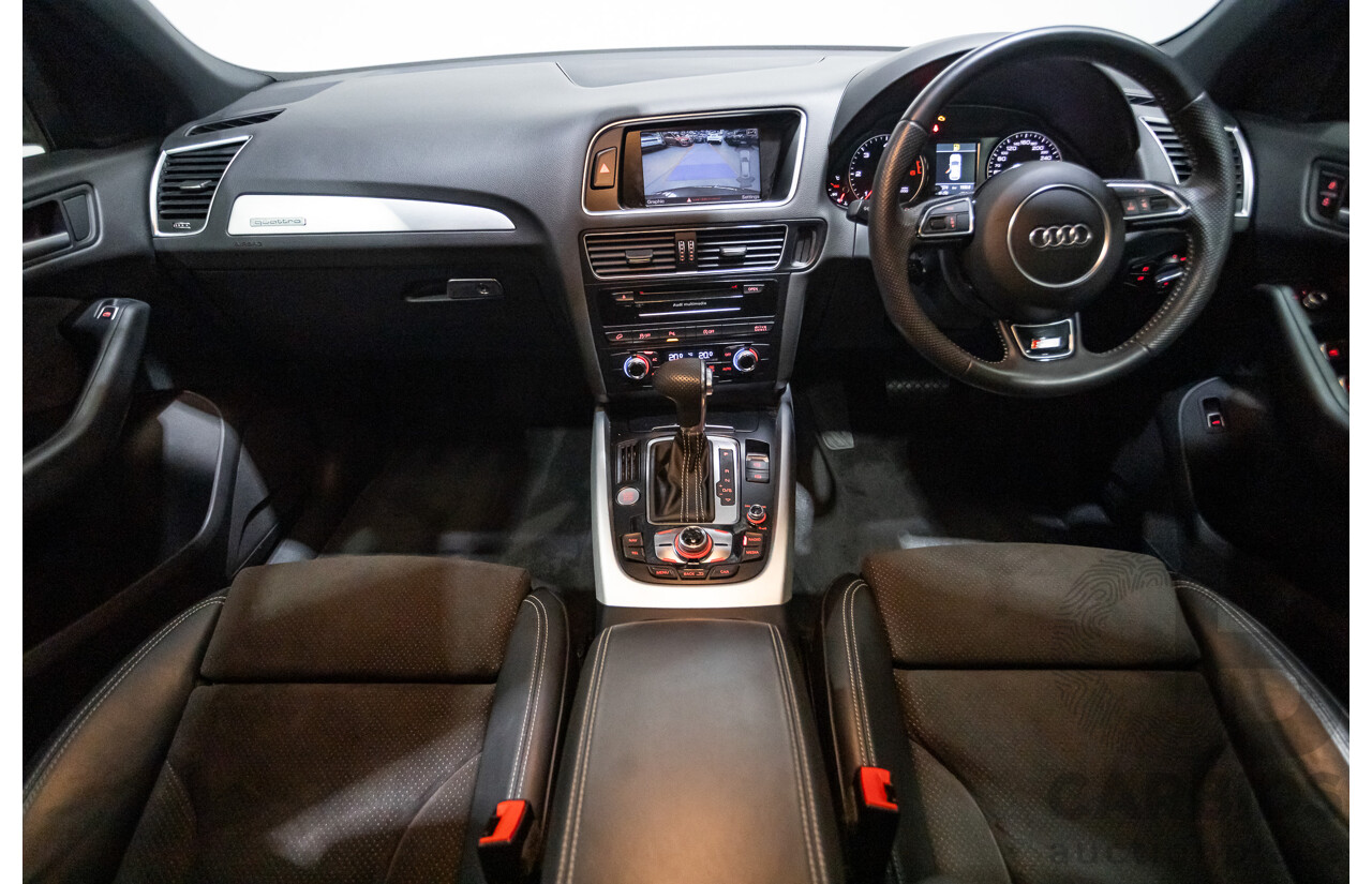 4/2014 Audi Q5 2.0 TDI Quattro 8R (AWD) MY14 4d Wagon Teak Brown Metallic Turbo Diesel 2.0L
