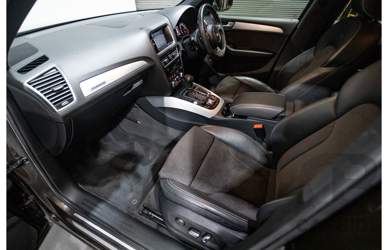 4/2014 Audi Q5 2.0 TDI Quattro 8R (AWD) MY14 4d Wagon Teak Brown Metallic Turbo Diesel 2.0L