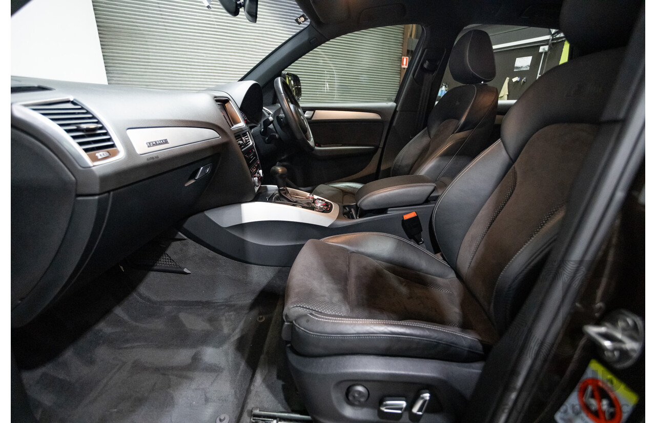 4/2014 Audi Q5 2.0 TDI Quattro 8R (AWD) MY14 4d Wagon Teak Brown Metallic Turbo Diesel 2.0L