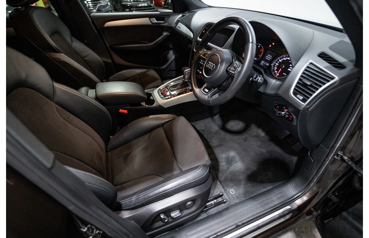 4/2014 Audi Q5 2.0 TDI Quattro 8R (AWD) MY14 4d Wagon Teak Brown Metallic Turbo Diesel 2.0L