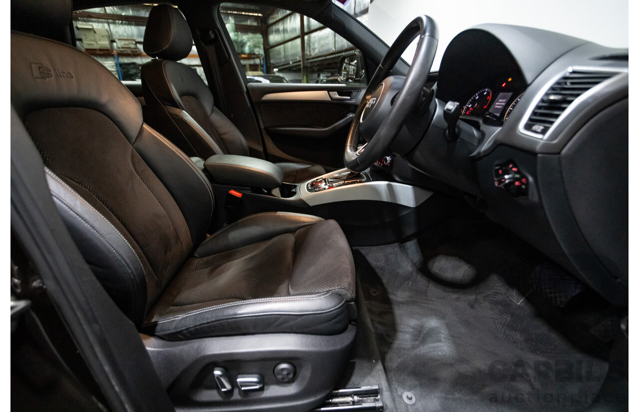 4/2014 Audi Q5 2.0 TDI Quattro 8R (AWD) MY14 4d Wagon Teak Brown Metallic Turbo Diesel 2.0L