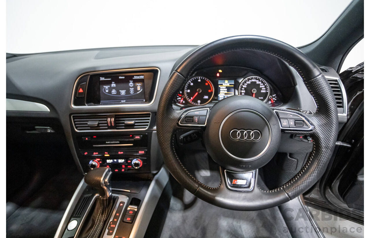 4/2014 Audi Q5 2.0 TDI Quattro 8R (AWD) MY14 4d Wagon Teak Brown Metallic Turbo Diesel 2.0L