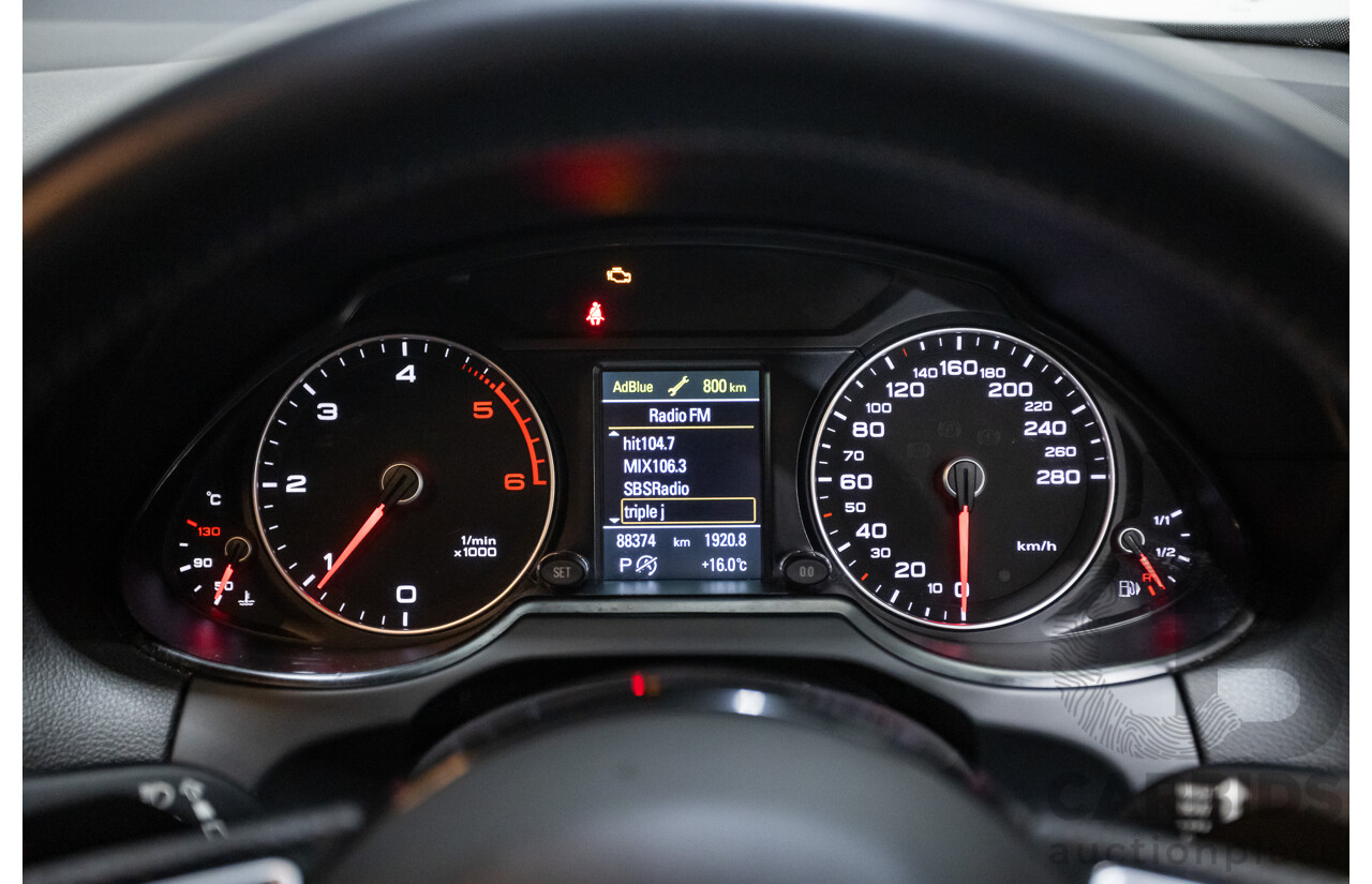4/2014 Audi Q5 2.0 TDI Quattro 8R (AWD) MY14 4d Wagon Teak Brown Metallic Turbo Diesel 2.0L