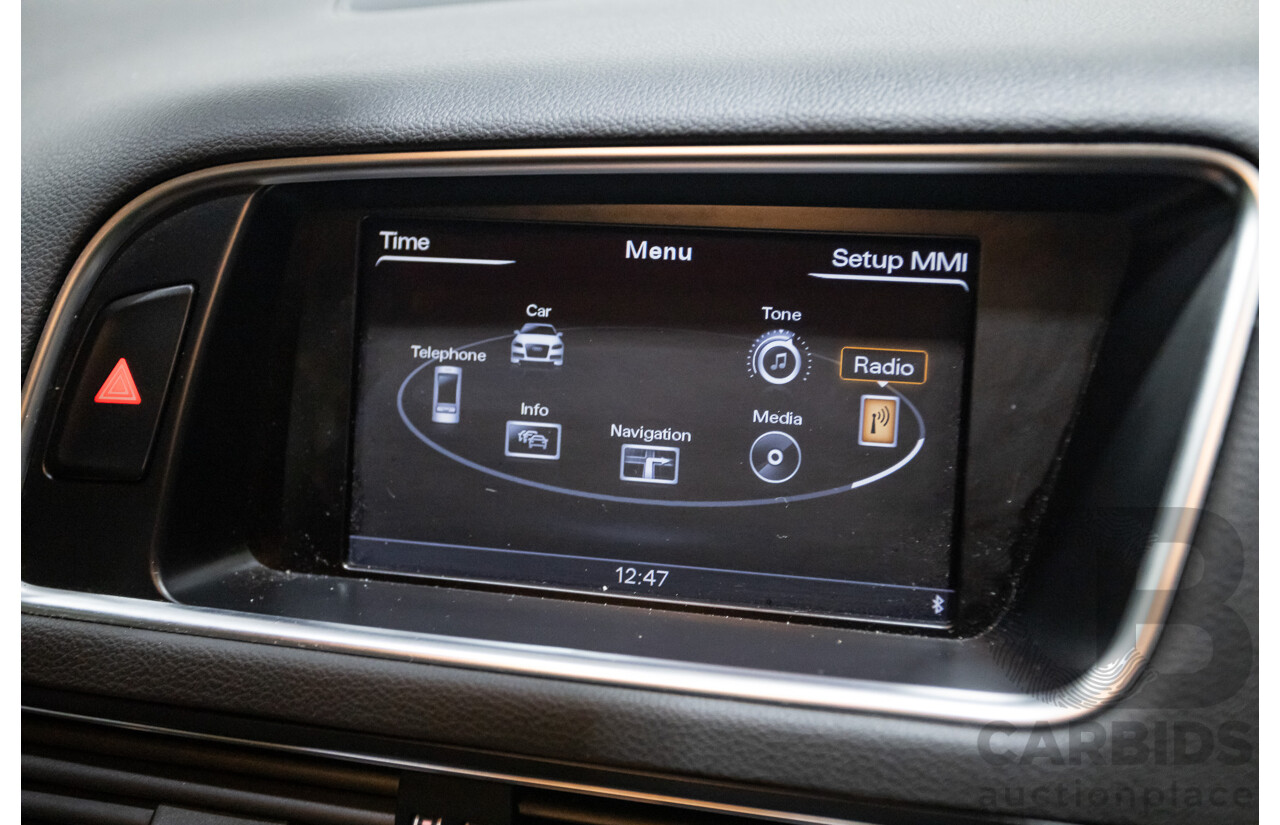 4/2014 Audi Q5 2.0 TDI Quattro 8R (AWD) MY14 4d Wagon Teak Brown Metallic Turbo Diesel 2.0L