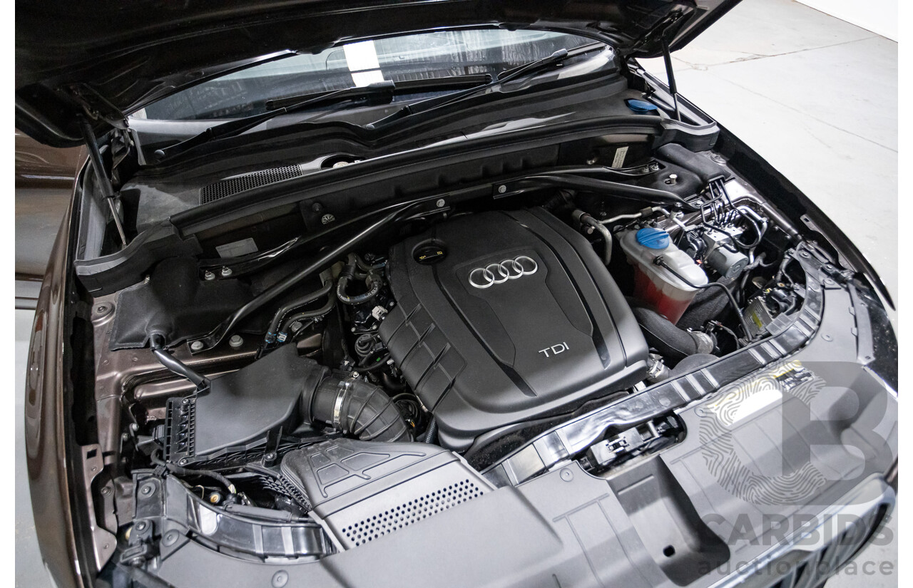 4/2014 Audi Q5 2.0 TDI Quattro 8R (AWD) MY14 4d Wagon Teak Brown Metallic Turbo Diesel 2.0L