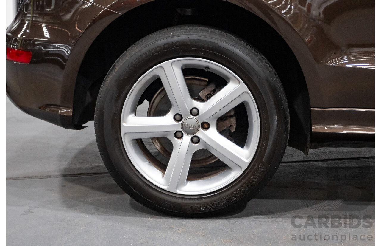 4/2014 Audi Q5 2.0 TDI Quattro 8R (AWD) MY14 4d Wagon Teak Brown Metallic Turbo Diesel 2.0L