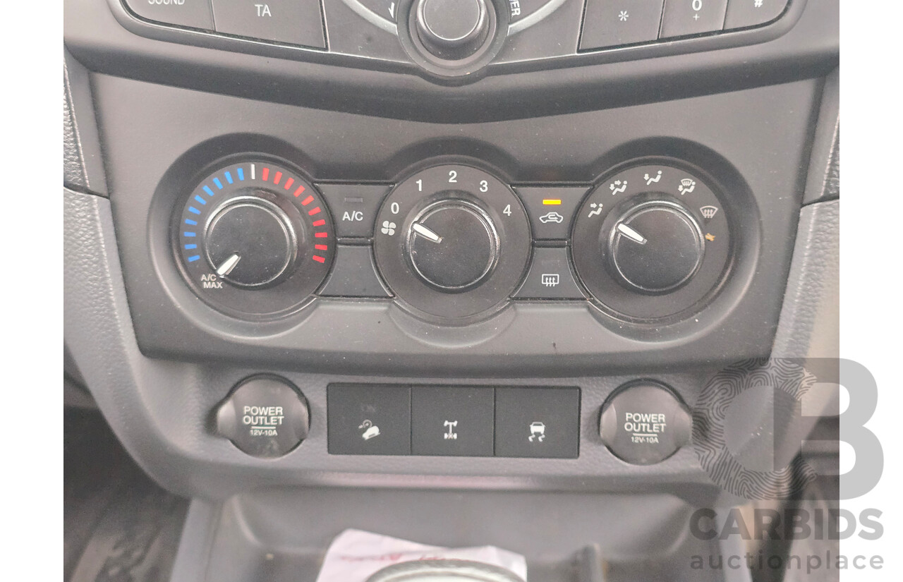 11/2017 Mazda BT-50 XT (4x4) UR0YG1 2d Cab Chassis Cool White Turbo Diesel 3.2L